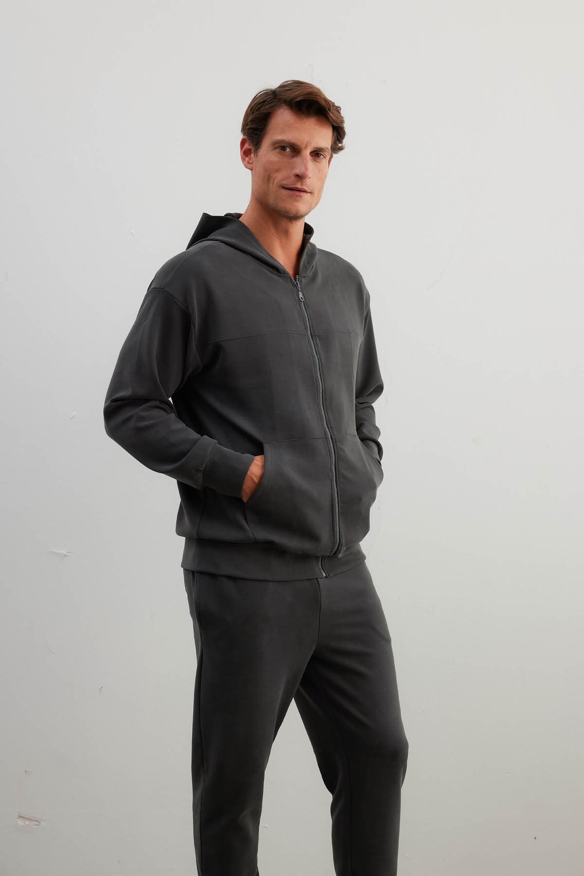 Men's Neutral Modal Sweatshirt — view 3