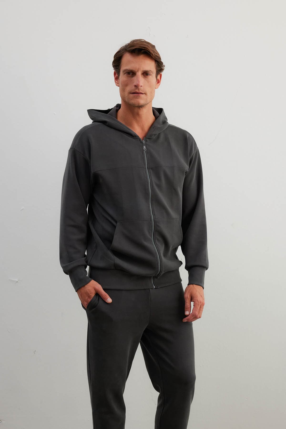 Men's Neutral Modal Sweatshirt — view 1