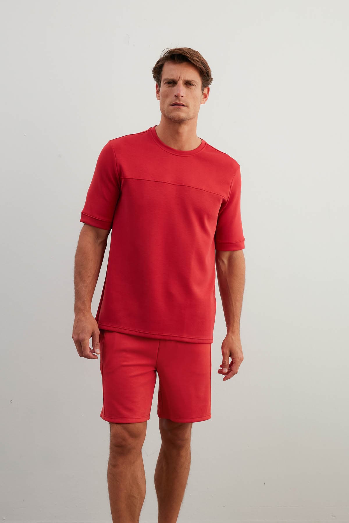 Men's Red Modal Tee — view 2