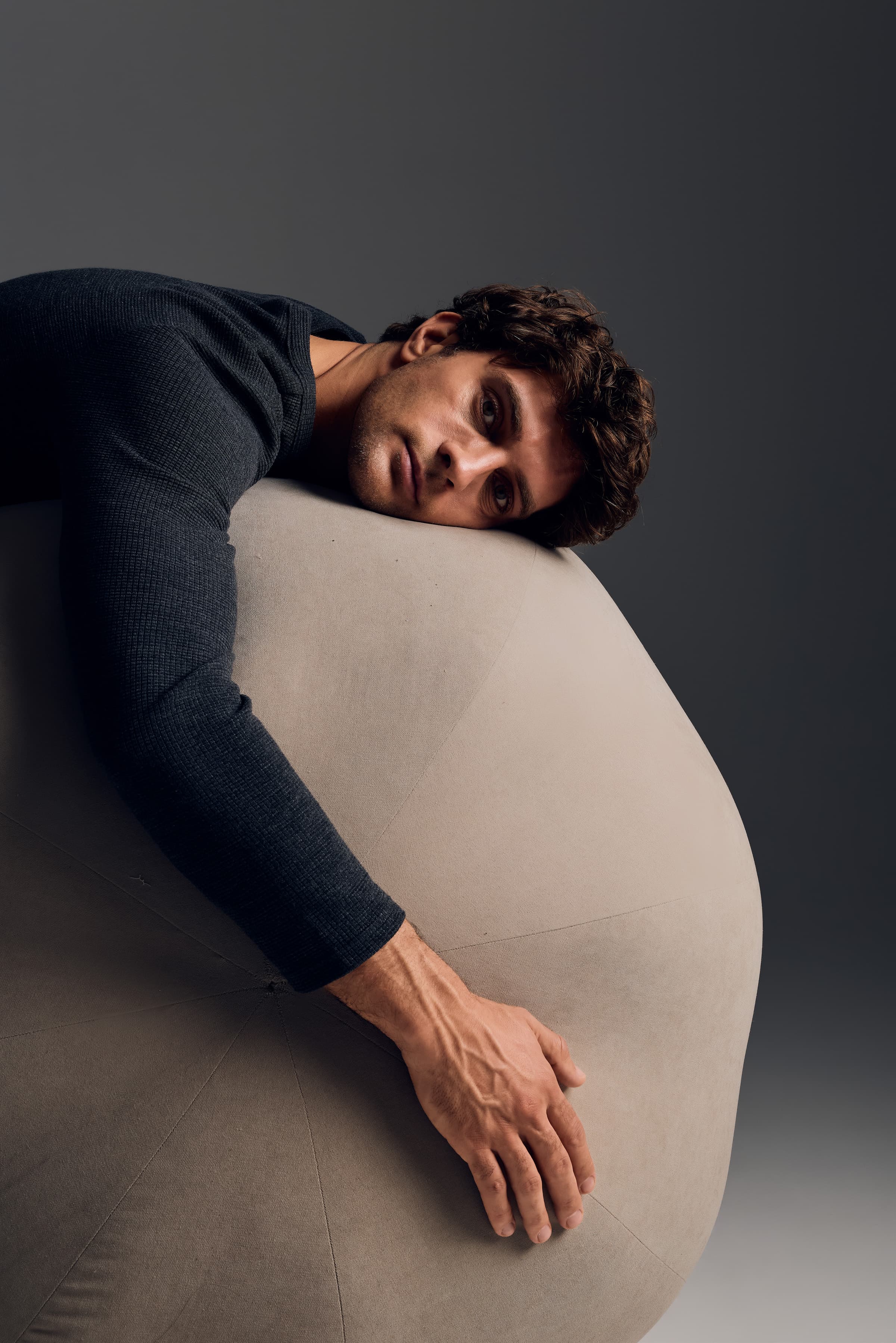 Men's Neutral Cotton Tee — view 1