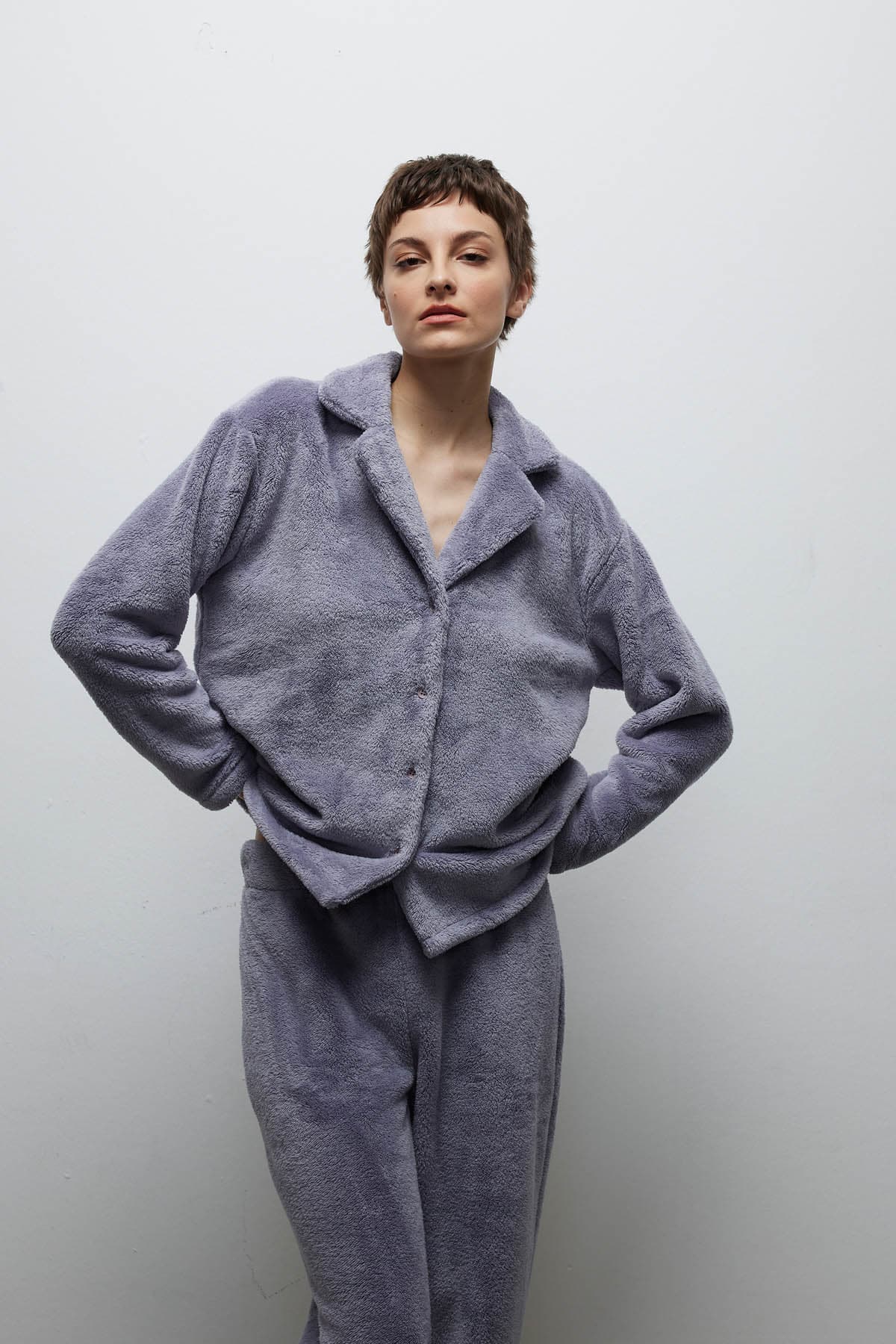 Women's Lilac Modal Shirt — view 4