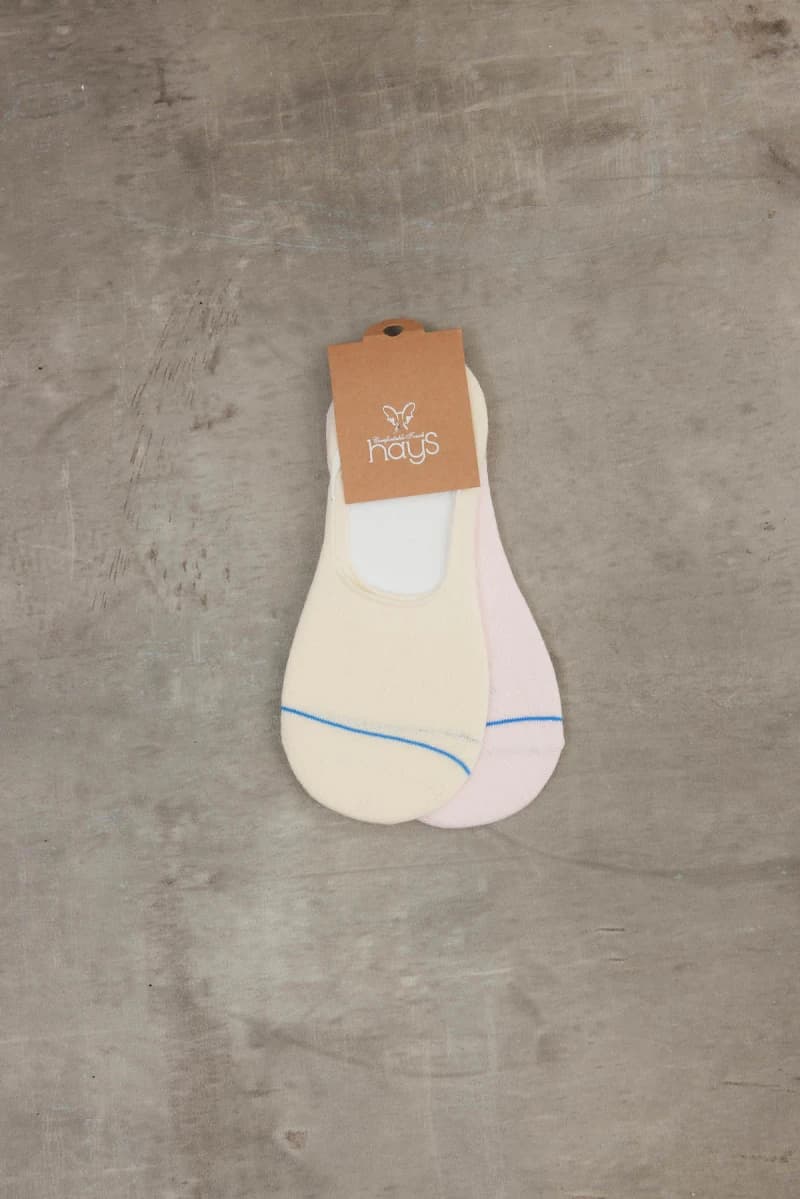 Women's Pink Cotton Socks — view 1