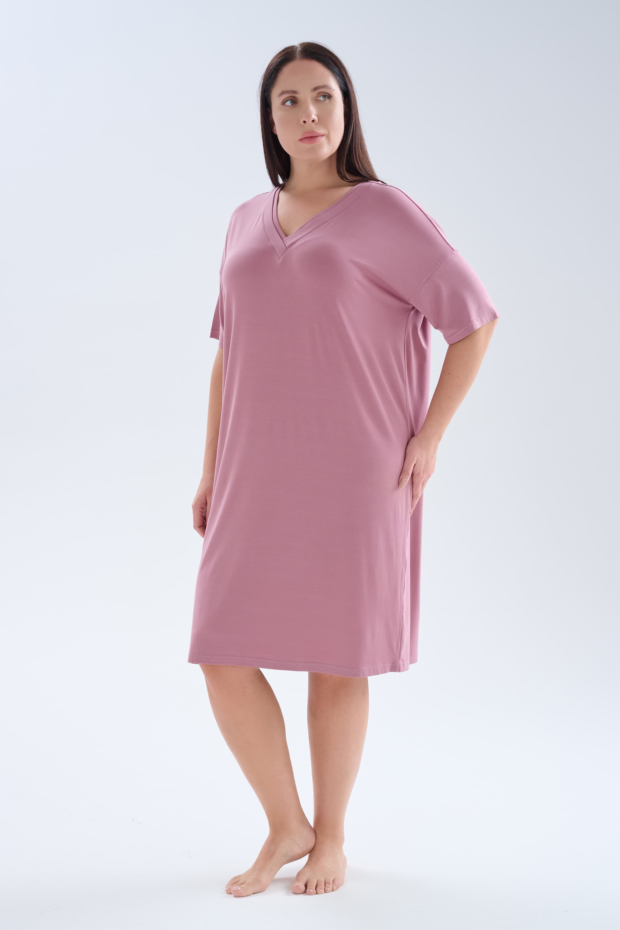 Women's Pink Modal Dress — view 2