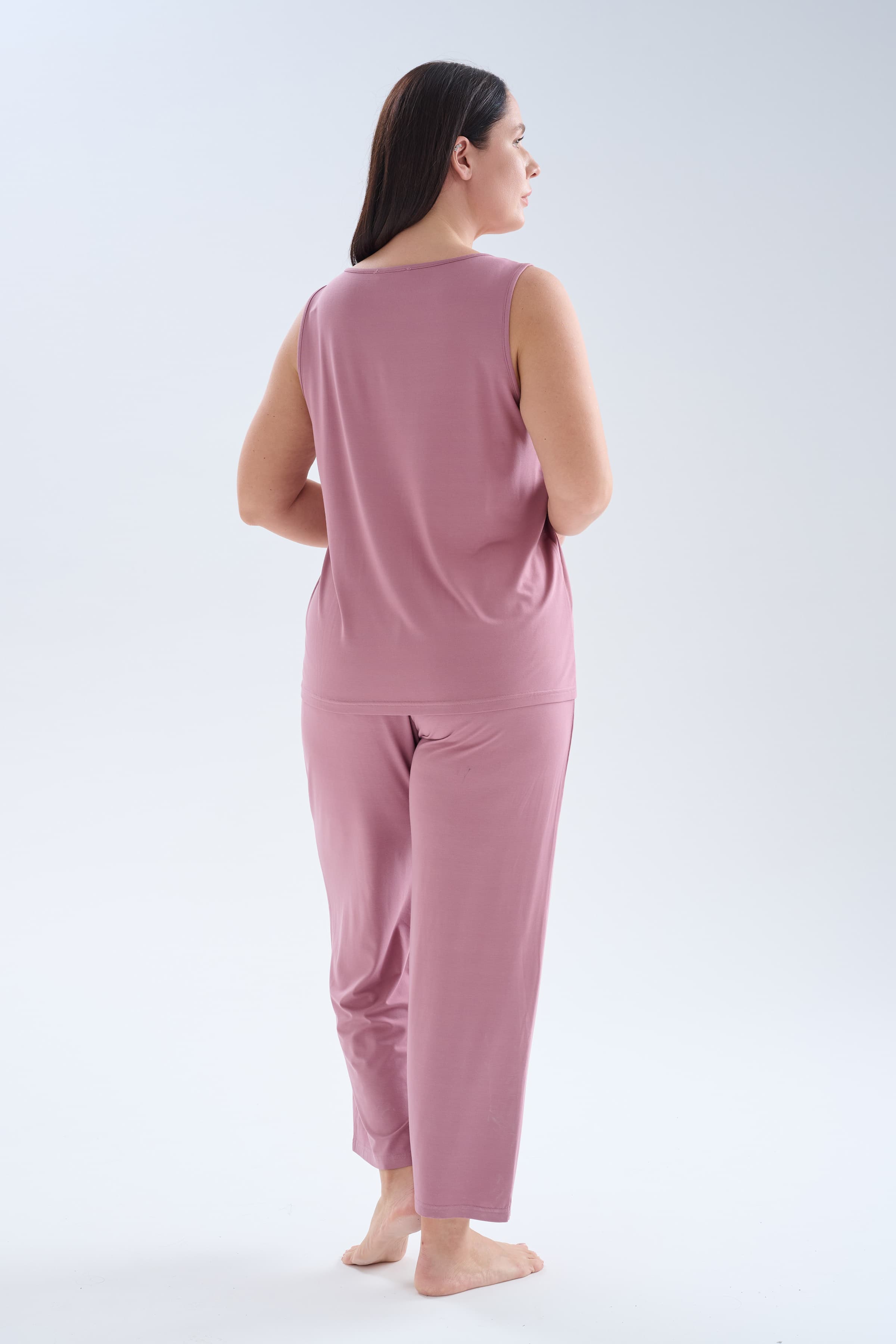 Women's Pink Modal Tee — view 4