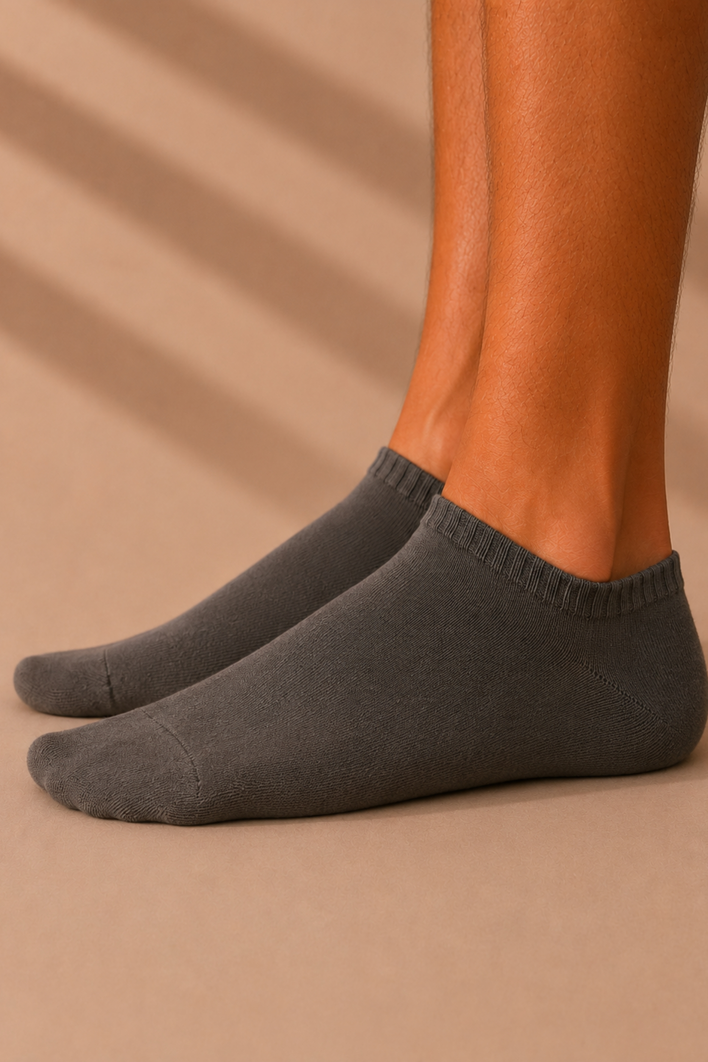 Men's Neutral Bamboo Socks — view 1