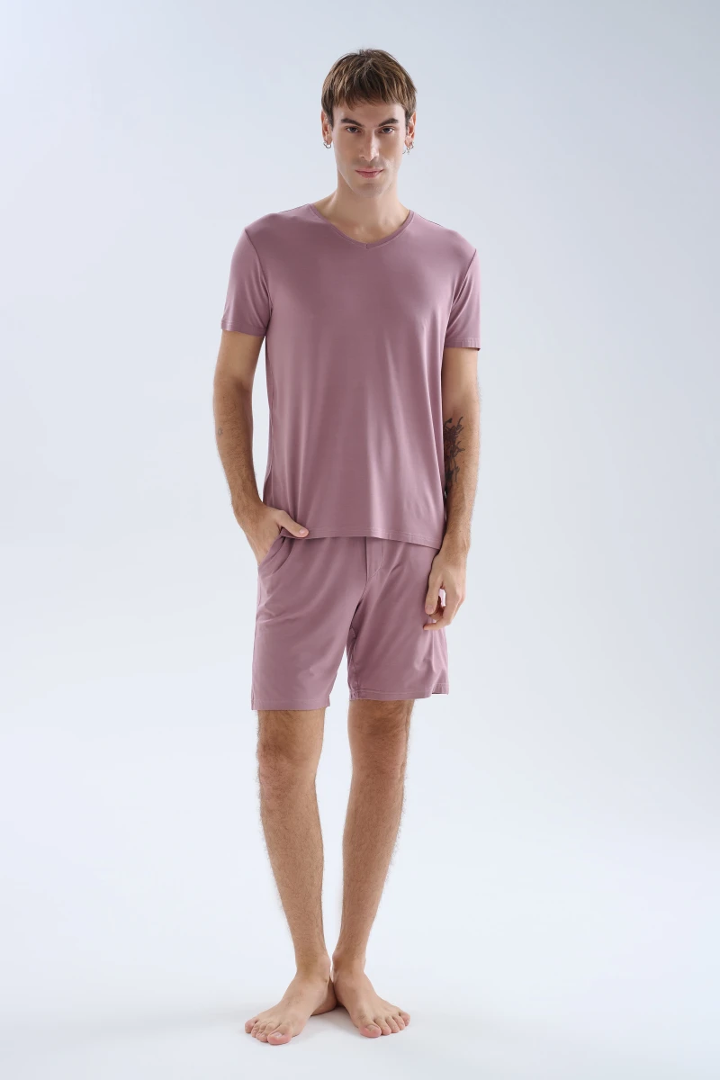 Men's Neutral Modal Shorts — view 2
