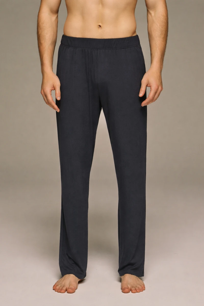 Men's Neutral Modal Trousers — view 1