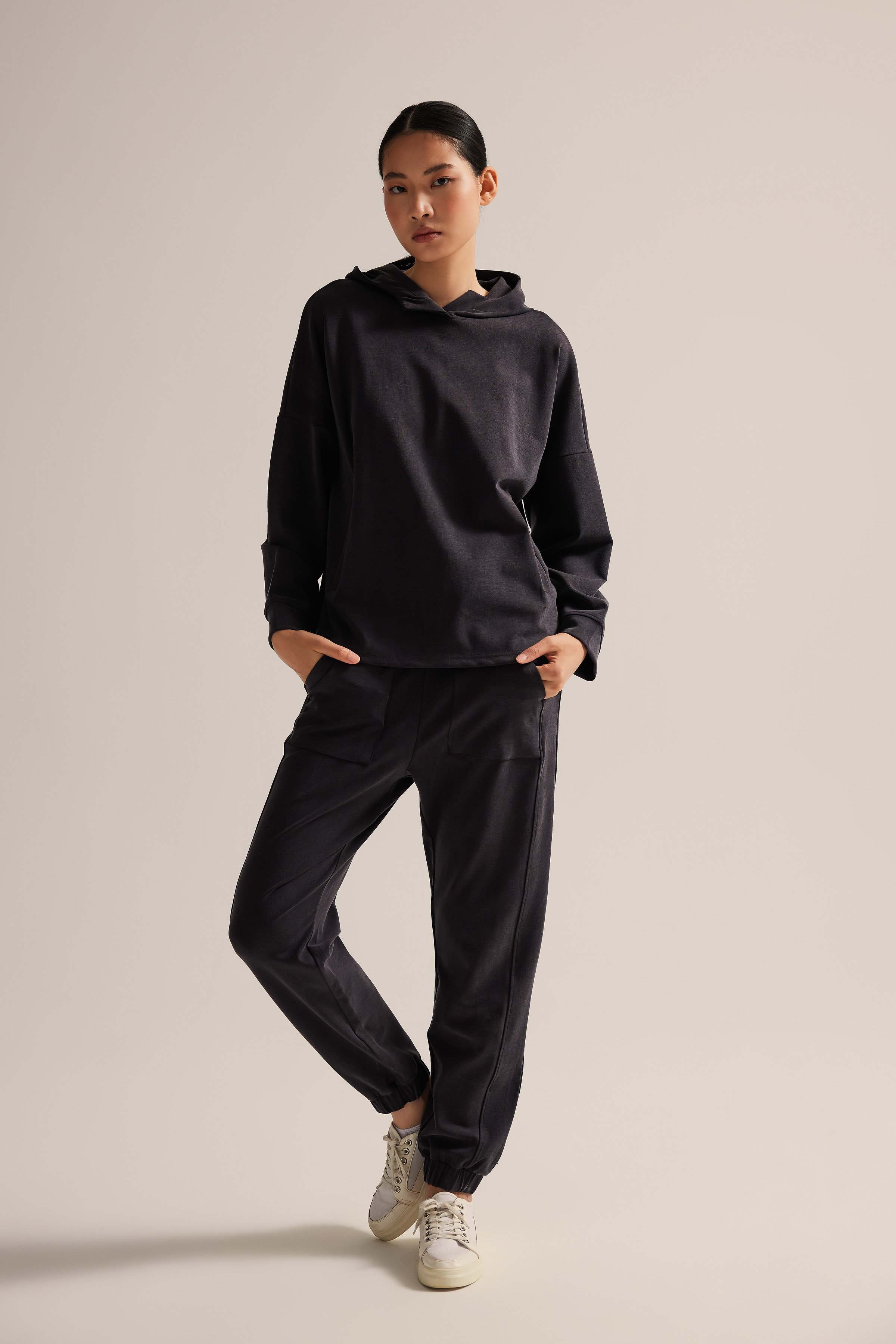 Women's Brown Modal Sweatshirt — view 1