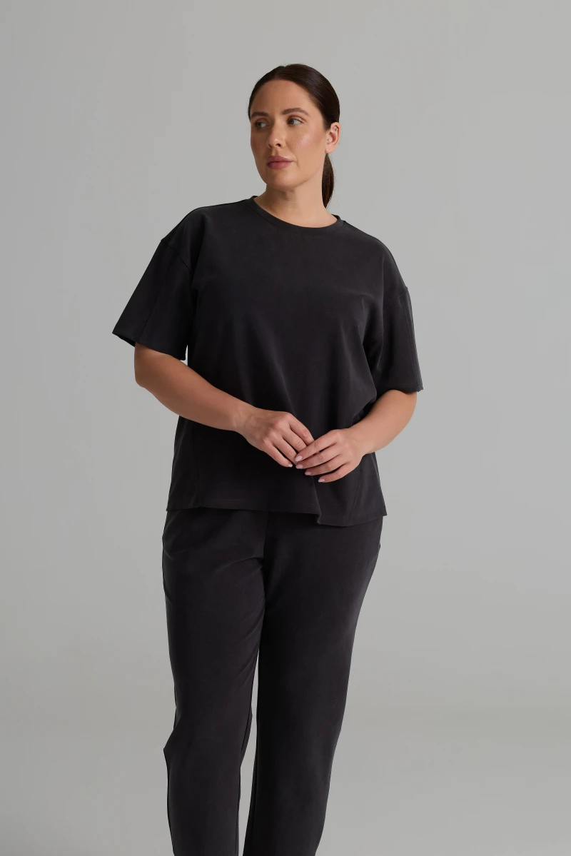 Women's Brown Modal Tee — view 2