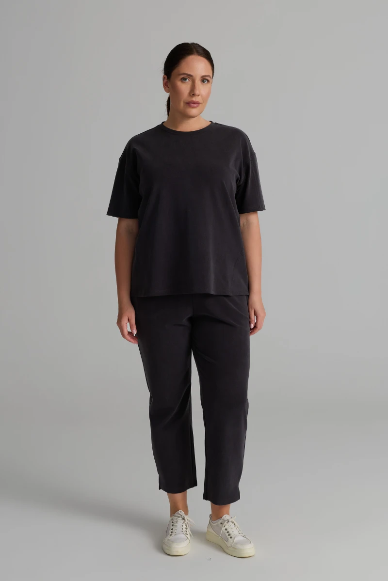 Women's Brown Modal Trousers — view 3