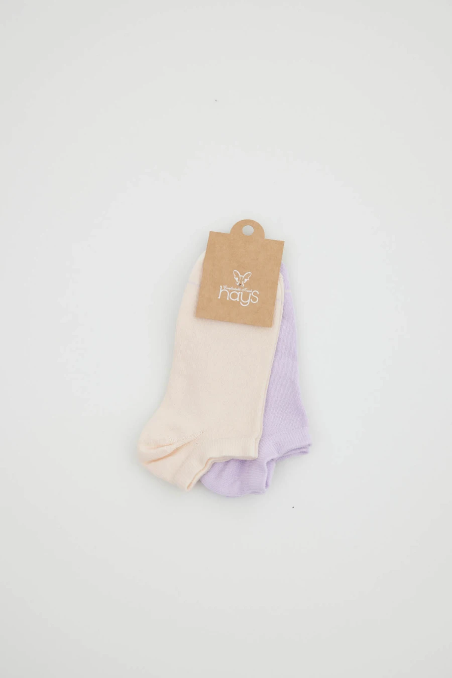 Women's Pink Cotton Socks — view 1