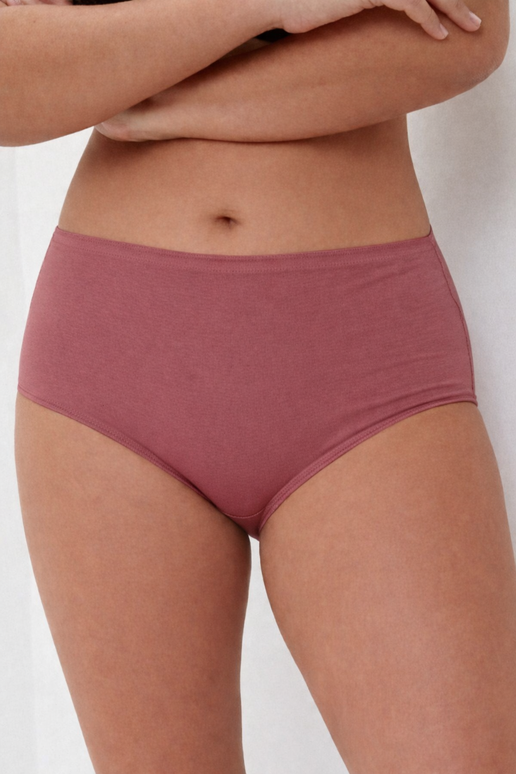 Women's Pink Modal Briefs — view 1