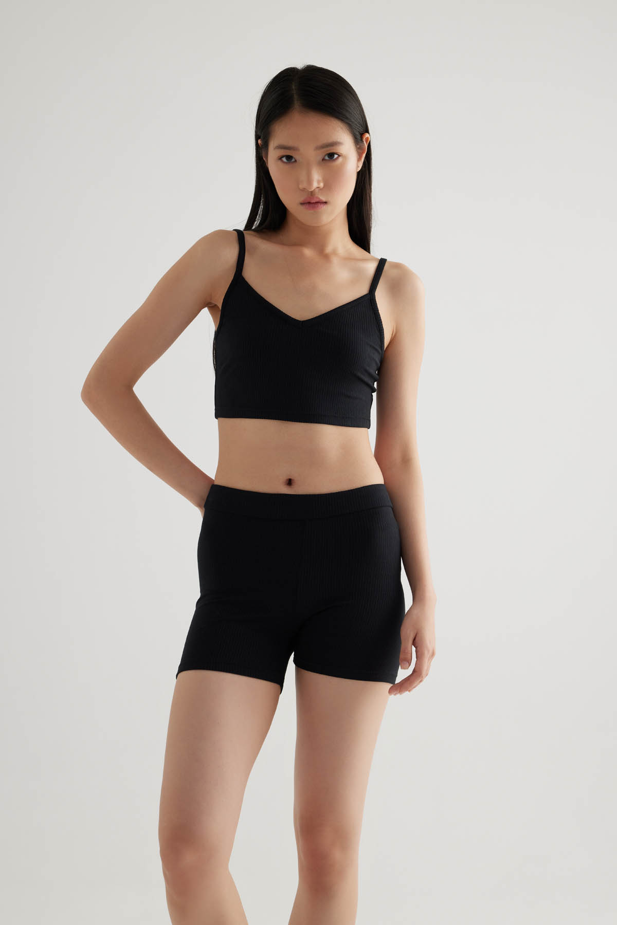 Women's Black Modal Camisole — view 3