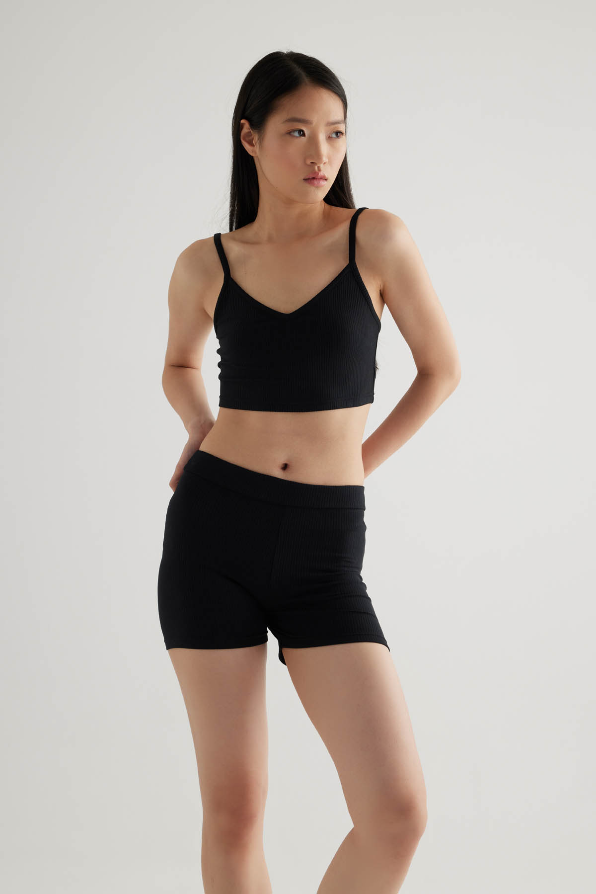 Women's Black Modal Camisole — view 4