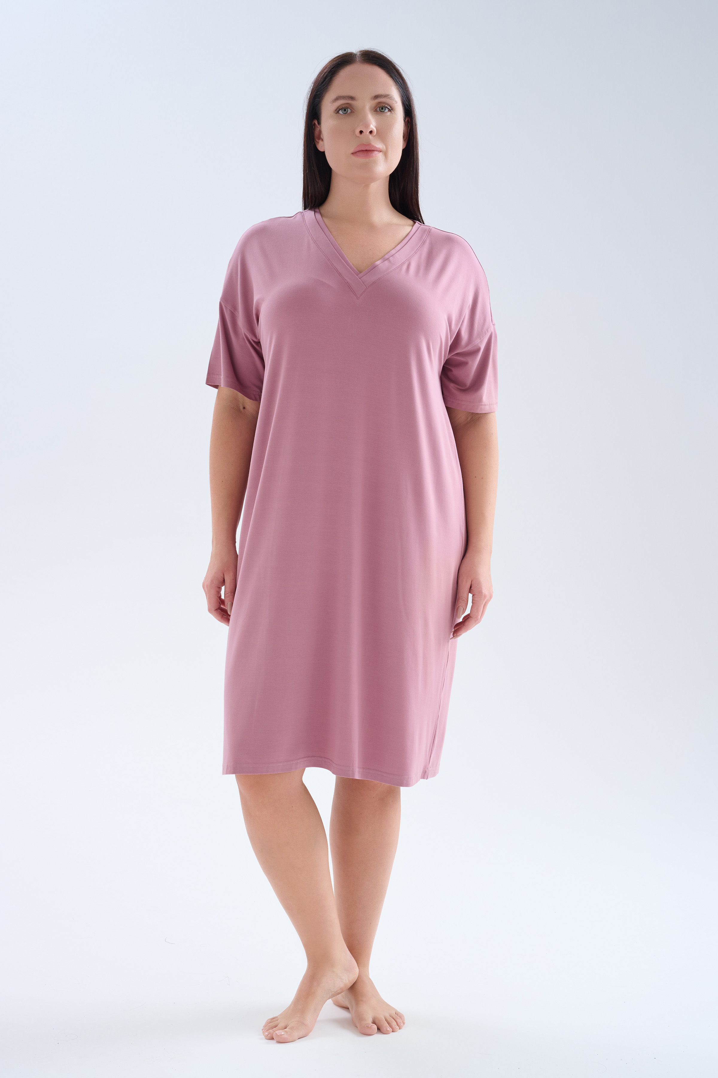 Women's Pink Modal Dress — view 1
