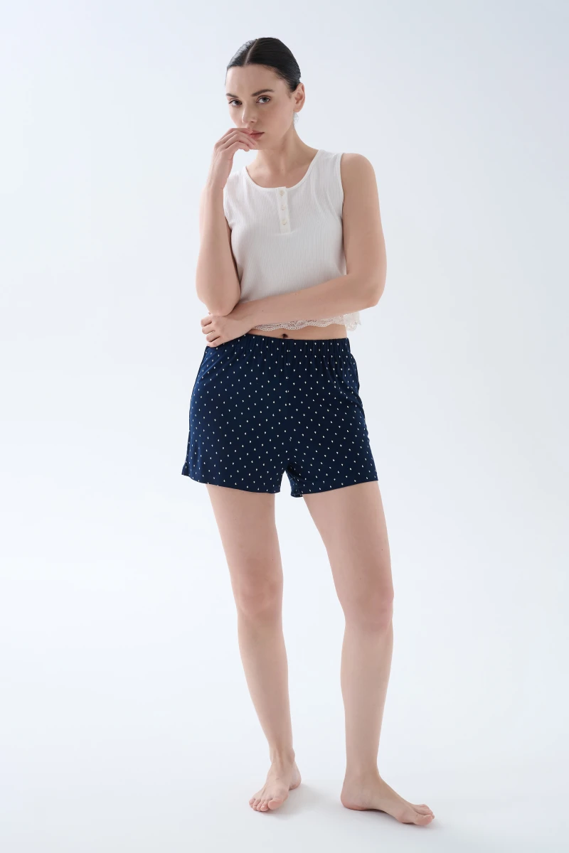 Women's Ecru Modal Pajama Set — view 2