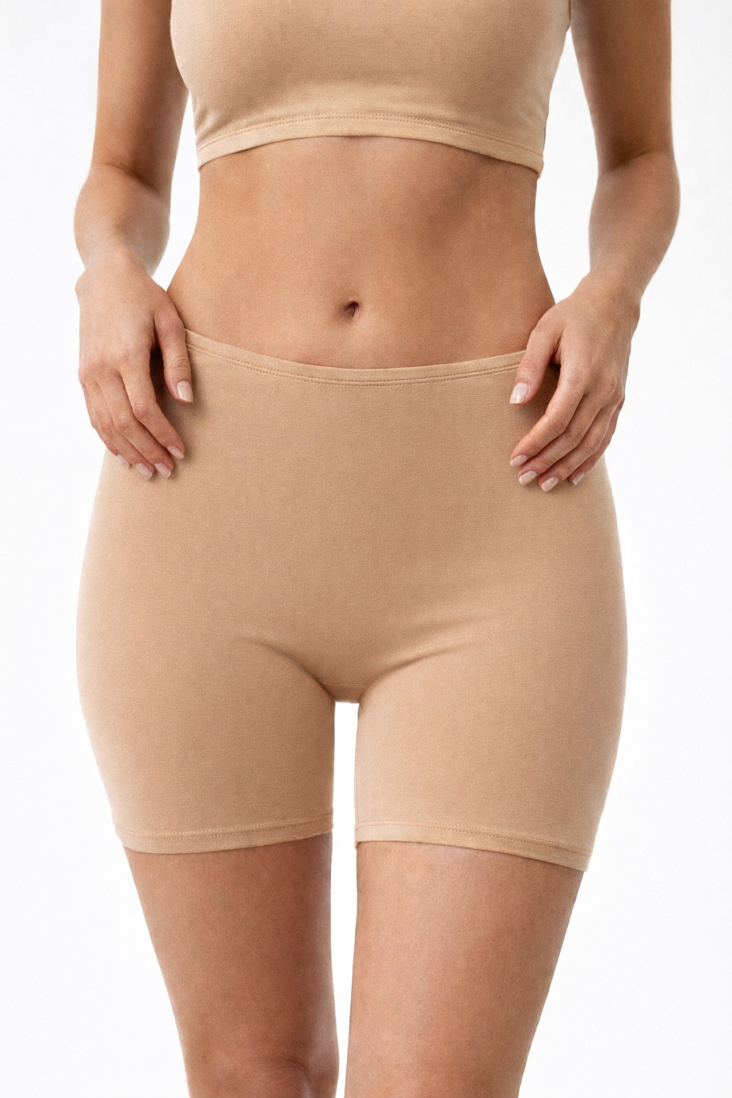 Women's Neutral Cotton Boxer — view 1